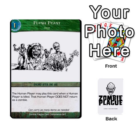 Zombie Plague New Cards By Michael Front - Diamond4