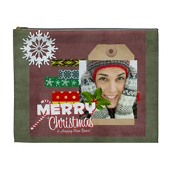 merry christmas - Cosmetic Bag (XL)