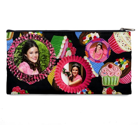 Cupcakes Pencil Case Ii By Ivelyn Back