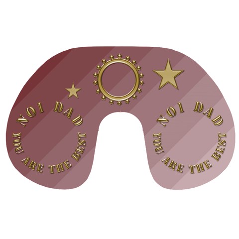 Best Dad Travel Neck Pillow By Deborah Back