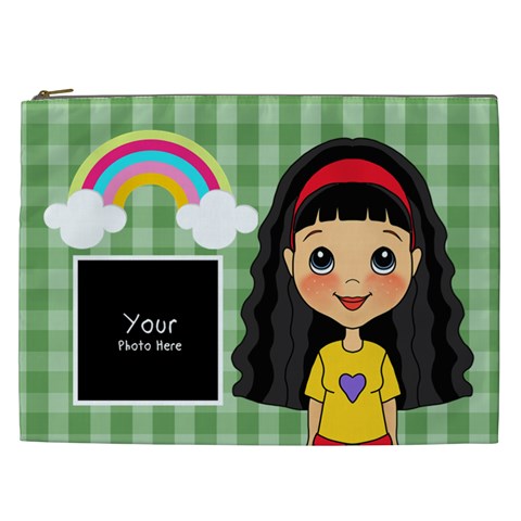 Black Hair Bag By Lillyskite Front