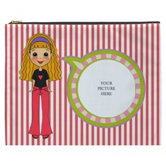 Blonde Hair bag - Cosmetic Bag (XXXL)