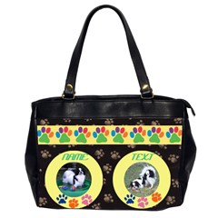Cat or Dog lover s Office Bag - Oversize Office Handbag (2 Sides) Cat or Dog lover s Office Bag - Oversize Office Handbag (2 Sides)
