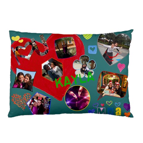 Double Sided Pillow Case 4 Kayla By Chani Front