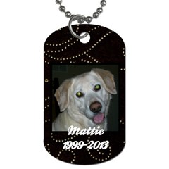 mattietag - Dog Tag (Two Sides)