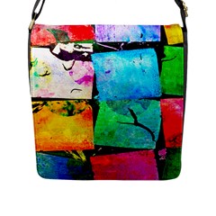 Monica bag - Flap Closure Messenger Bag (L)