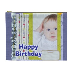 happy birthday - Cosmetic Bag (XL)