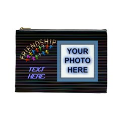 Friendship large cosmetic bag - Cosmetic Bag (Large) Friendship large cosmetic bag - Cosmetic Bag (Large)