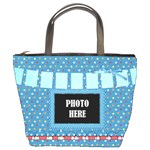 Our Backyard Party Bucket Bag