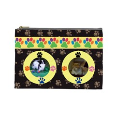Kitty/Doggy large cosmetic bag - Cosmetic Bag (Large)