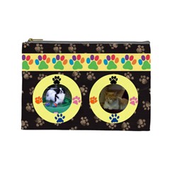 Kitty/Doggy large cosmetic bag (7 styles) - Cosmetic Bag (Large) Kitty/Doggy large cosmetic bag (7 styles) - Cosmetic Bag (Large)