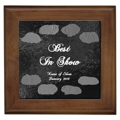 BIS Cavy Tile - Generic Show - Framed Tile