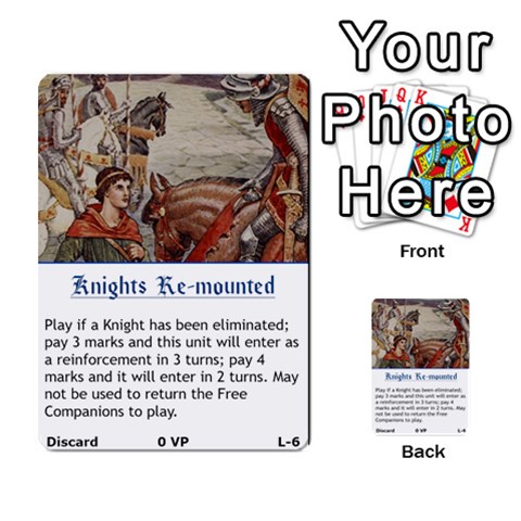 Robin Hood Cards (sheriff Deck) By Mark Johnson Front 23