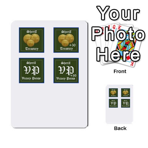 Robin Hood Cards (sheriff Deck) By Mark Johnson Front 41
