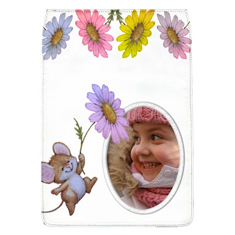 Little Flower Removable Flap Cover (large) By Deborah Front