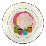 Happy Birthday (girl) plate - Porcelain Plate