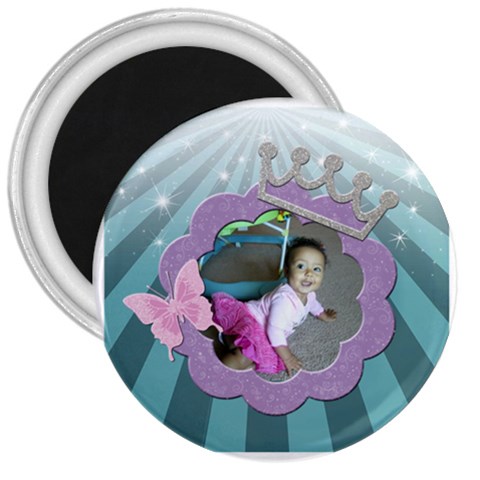Princess Magnet 3 In By Angeye Front
