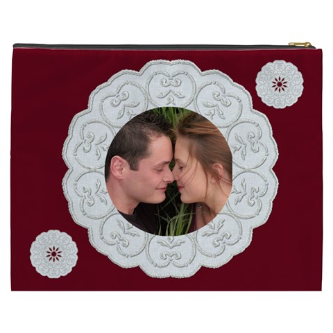 Lace Cosmetic Bag (xxxl) By Deborah Back