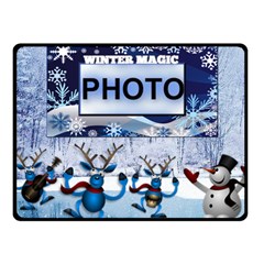 Winter Magic small blanket (4 styles) - Fleece Blanket (Small) Winter Magic small blanket (4 styles) - Fleece Blanket (Small)