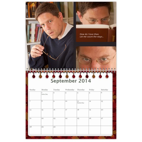 Erich Calendar By Sheri Mueller Sep 2014