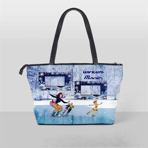 Winter Magic Shoulder Bag By Joy Johns Back