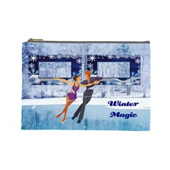 Winter Magic large cosmetic bag (7 styles) - Cosmetic Bag (Large)