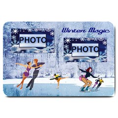 Winter Magic door mat - Large Doormat