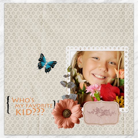 Kids By Kids 15.2 x15.41  Canvas - 1