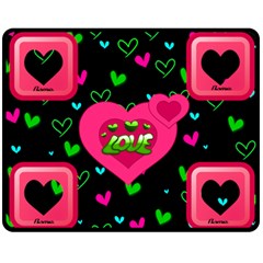 Love medium blanket - Fleece Blanket (Medium)