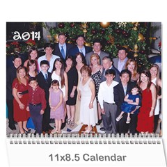 Calendario 2014 - Wall Calendar 11  x 8.5  (12-Months)