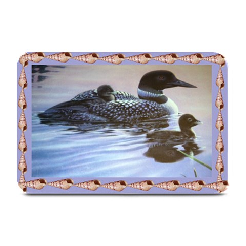 Loon Place Mat 2 By Kim Blair 18 x12  Plate Mat