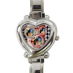 PASSION LOVE - Heart Italian Charm Watch