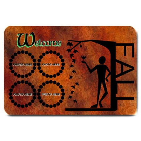 Autumn Large Door Mat By Joy Johns 30 x20  Door Mat
