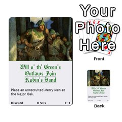 Robin Hood Cards (Outlaw and King Decks) - Multi-purpose Cards (Rectangle)