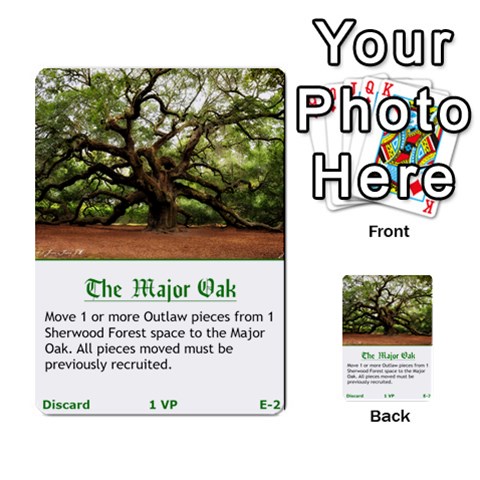 Robin Hood Cards (outlaw And King Decks) By Mark Johnson Front 2