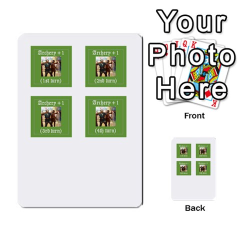 Robin Hood Cards (outlaw And King Decks) By Mark Johnson Front 47