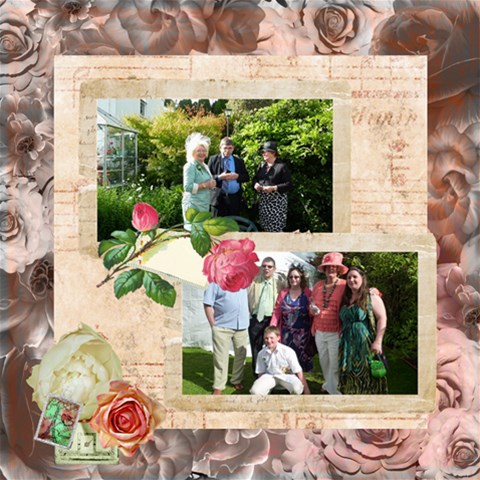 La Vie En Rose8 X 8 Scrapbook Pages By Catvinnat 8 x8  Scrapbook Page - 12