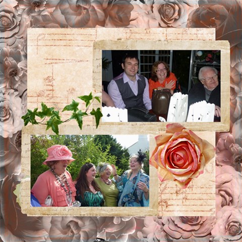 La Vie En Rose8 X 8 Scrapbook Pages By Catvinnat 8 x8  Scrapbook Page - 13