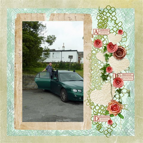 La Vie En Rose8 X 8 Scrapbook Pages By Catvinnat 8 x8  Scrapbook Page - 20