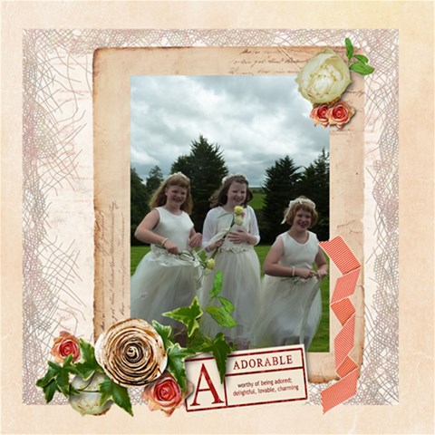 La Vie En Rose8 X 8 Scrapbook Pages By Catvinnat 8 x8  Scrapbook Page - 7
