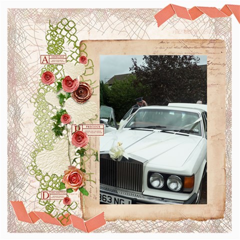 La Vie En Rose8 X 8 Scrapbook Pages By Catvinnat 8 x8  Scrapbook Page - 10