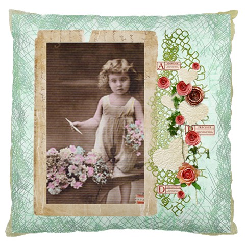 La Vie Lll 20 Inch Double Sided Cushion By Catvinnat Front