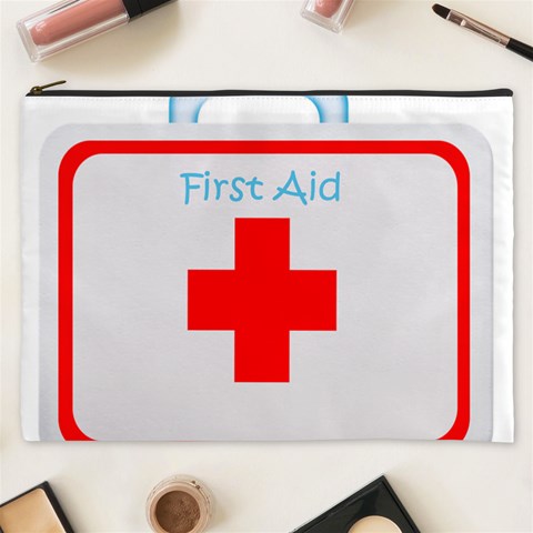 First Aid Cosmetic Bag Xxxl By Eleanor Norsworthy Front