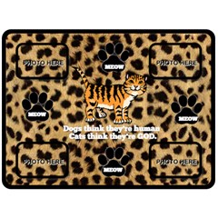 Meow Large Blanket