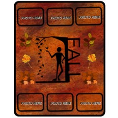 Fall medium blanket (4 styles) - Fleece Blanket (Medium) Fall medium blanket (4 styles) - Fleece Blanket (Medium)