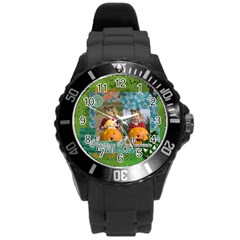 Helloween - Round Plastic Sport Watch (L)