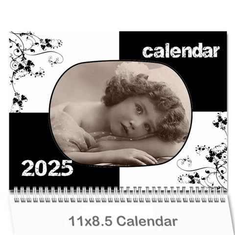 2025 Vintage Prints Calendar By Catvinnat Cover
