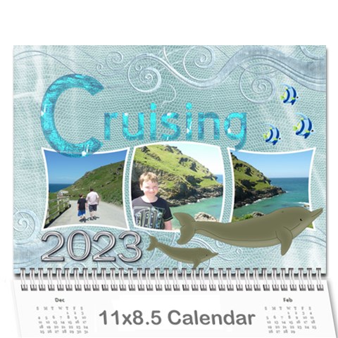 2024 Cruising Marina 12 Month Calendar By Catvinnat Cover