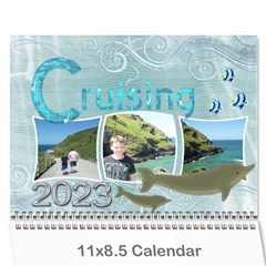 2025 Cruising Marina 12 month Calendar - Wall Calendar 11  x 8.5  (12-Months)
