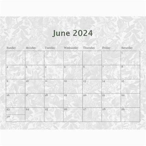 2024 Weathered Floral Calendar By Catvinnat Dec 2024
